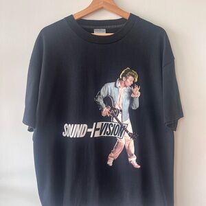 SOLD - Original vintage David Bowie world tour 1990 tee